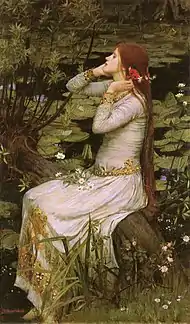 John William Waterhouse, Ophelia, 1894, Collection particulière.