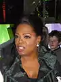 Oprah Winfrey, présentatrice du talk-show le plus regardé de l'histoire des États-Unis (The Oprah Winfrey Show, 1986-2011).