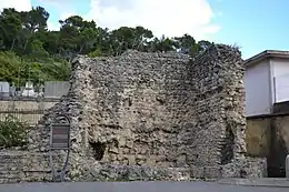 Rempart romain d'Orangeporte de ville, enceinte