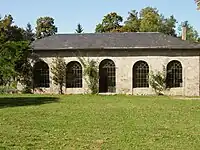 Vue actuelle de l'orangerie de Maubourg.