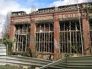 L'orangerie du parc de château Gaillard.