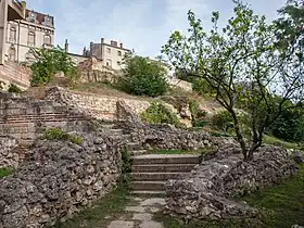 Les thermes de Tomis, dans la vieille ville.