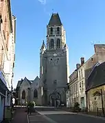 Le clocher de l'église Notre-Dame.