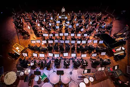 L'orchestre symphonique étudiant de Toulouse à la Halle aux grains en 2018.