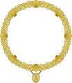 Collier de l'ordre de Saint-Michel utilisé en héraldique.