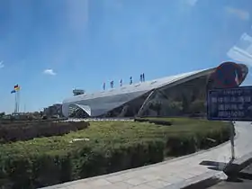 Terminal de l'aéroport.