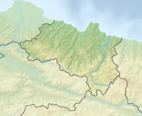 Voir sur la carte topographique de la province d'Ordu