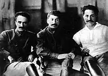 Anastase Mikoïan, Joseph Staline et Grigory Ordjonikidze