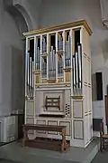 Orgue de style italien (Guillemin, 1979) dans l'église Ste. Odile