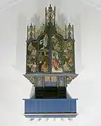 Orgue de l'église protestante de Scheemda.