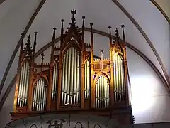 Orgue de l'église.