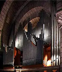 Les grandes orgues Boisseau de la cathédrale de Monaco.
