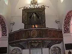 L'orgue baroque de la collégiale Santa Maria Assunta.
