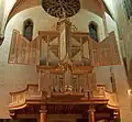 Église du musée des Augustins de Toulouse, orgue néo-baroque.