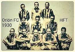 L'équipe de Orión Fútbol Club en 1930