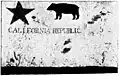 Le Bear Flag de la République de Californie.