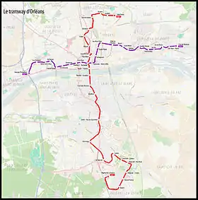 Image illustrative de l’article Tramway d'Orléans