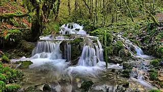 Cascadelles sur le ruisseau de Chauveroche.