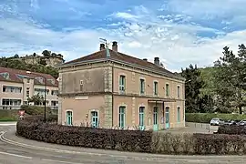 L'ancienne gare d'Ornans.