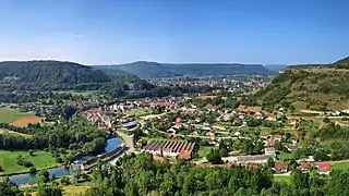 Panorama depuis la Roche Bottine.