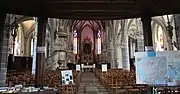 Intérieur de l'église.