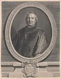 Oronce Finé de Brianville (1656 - 1708), abbé de Pontigny (1688-1708).