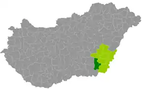 District d'Orosháza