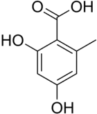 Image illustrative de l’article Acide orsellinique