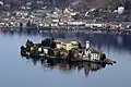 Orta San Giulio vu du sanctuaire