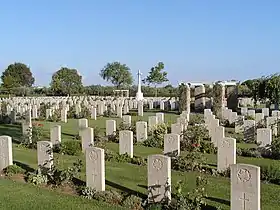 Cimetière militaire canadien d'Ortona.