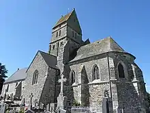 L'église Sainte-Hélène.