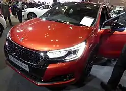 DS4 Crossback avec l'identité visuelle de 2014.