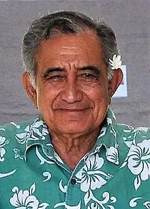 Oscar Temaru, président de la Polynésie française entre 2004 et 2013.