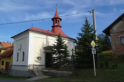 Chapelle à Osečnice.