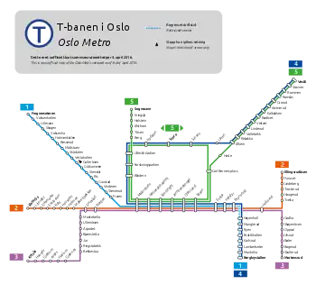 Voir la carte de la ligne.