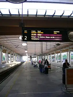 Image illustrative de l’article Gare de Gardermoen