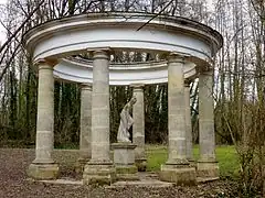 Temple d'Amour au parc.