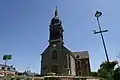 L'église Saint-Sulpice : vue extérieure.