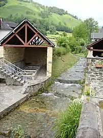 Lavoir sur l'Arricq.