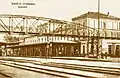 La gare en 1900.