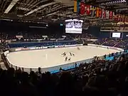 Description de l'image Ostrava, 2017 European Figure Skating Championships, ice dance warm-up.jpg.