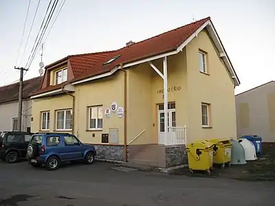 Otěšice : la mairie.