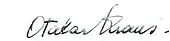 signature d'Otakar Kraus