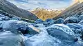 La rivière Otira, dans le parc national d'Arthur's Pass (juin 2019).