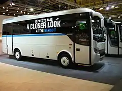 Navigo T, version euro 6 présentée à Busworld Courtrai en 2013.