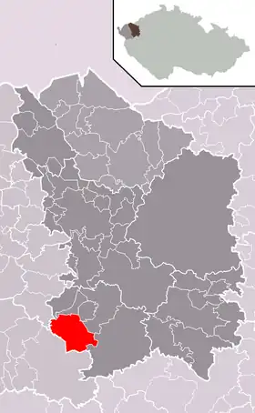 Localisation de Otročín