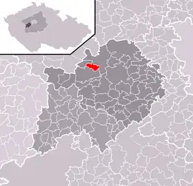 Localisation de Otročiněves