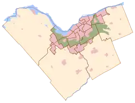 voir sur la carte d’Ottawa