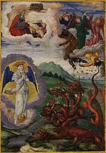 Illustration de la Bible d'Ottheinrich, Matthias Gerung, XVIe siècle.