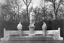 Vue du monument no 3 avec Othon II de Brandebourg.